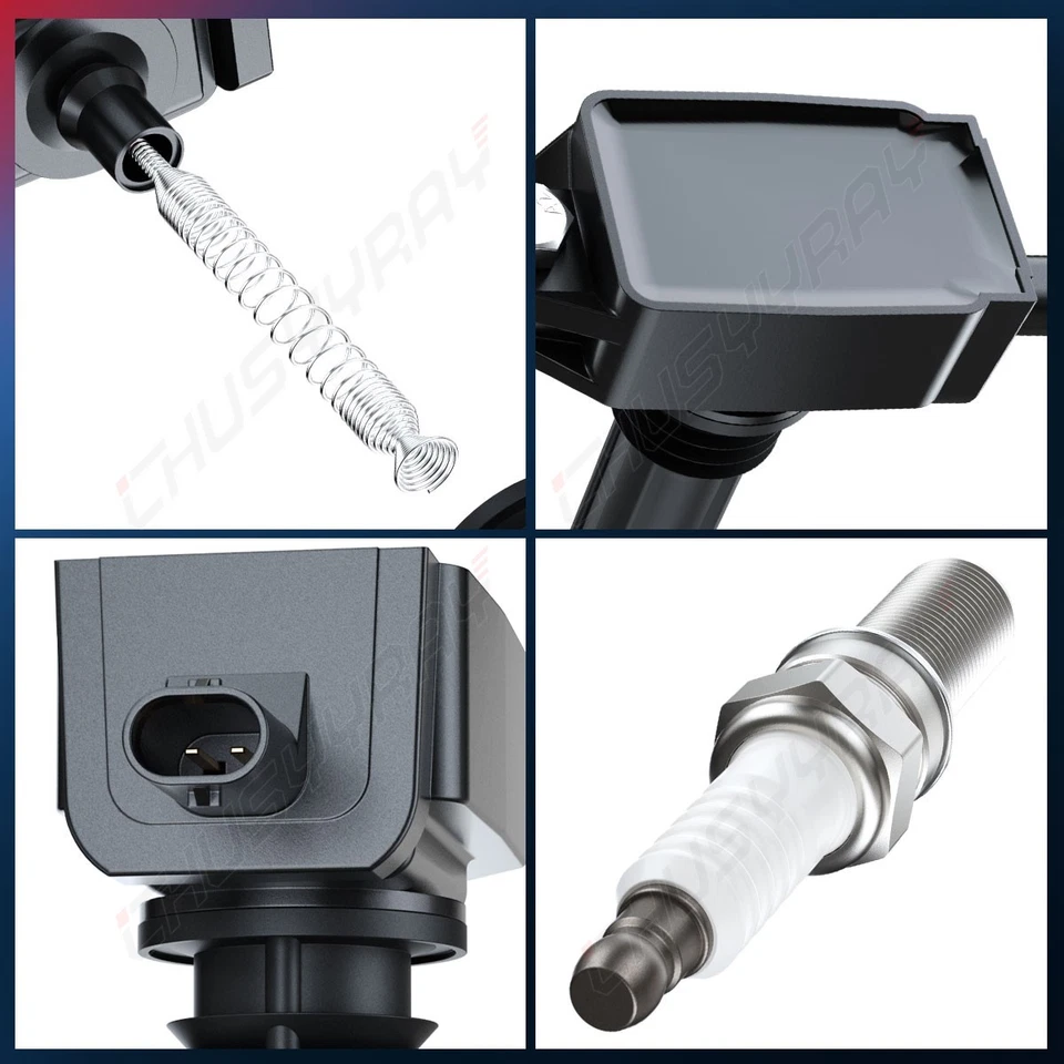 6X Bobina de encendido y 6x Bujía de iridio para Dodge Dart 2013-2016 2,0 L l4 Foto 2 de 4