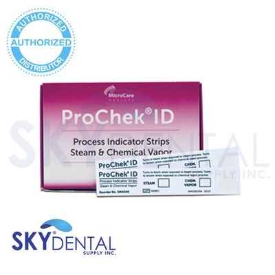 ProChek   ID Indicator Strips For Steam and Chemical Vapor Certol 250/pk