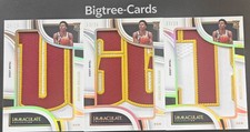 2022-23 Immaculate Peyton Watson RC Rookie Jumbo Team Logo Patch /25 Lot*3