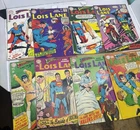 8 vintage/silver Age DC comics Superman’s girlfriend Lois Lane 80-89