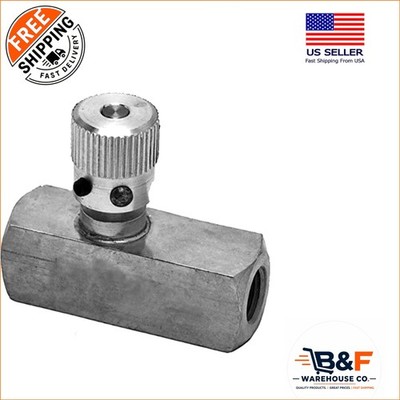 Precision Hydraulic Flow Control Valve, 5,000 PSI Rated for Dump & Plow Trucks