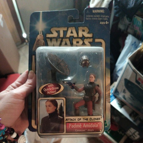 Star Wars Episodio 1 – Action Figure Coruscant Queen Amidala Con CommTech Chip (Lettore Non Incluso)