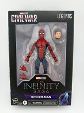 Marvel Legends Infinity Saga Spider-Man Tom Holland Action Figure Civil War 2023