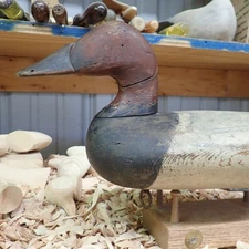 Havre de Grace Maryland Robert "Bob" McGraw (1879-1958) Canvasback Decoy