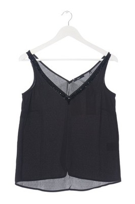 ZERO Trägertop Damen Top Gr. DE 34 schwarz Casual-Look