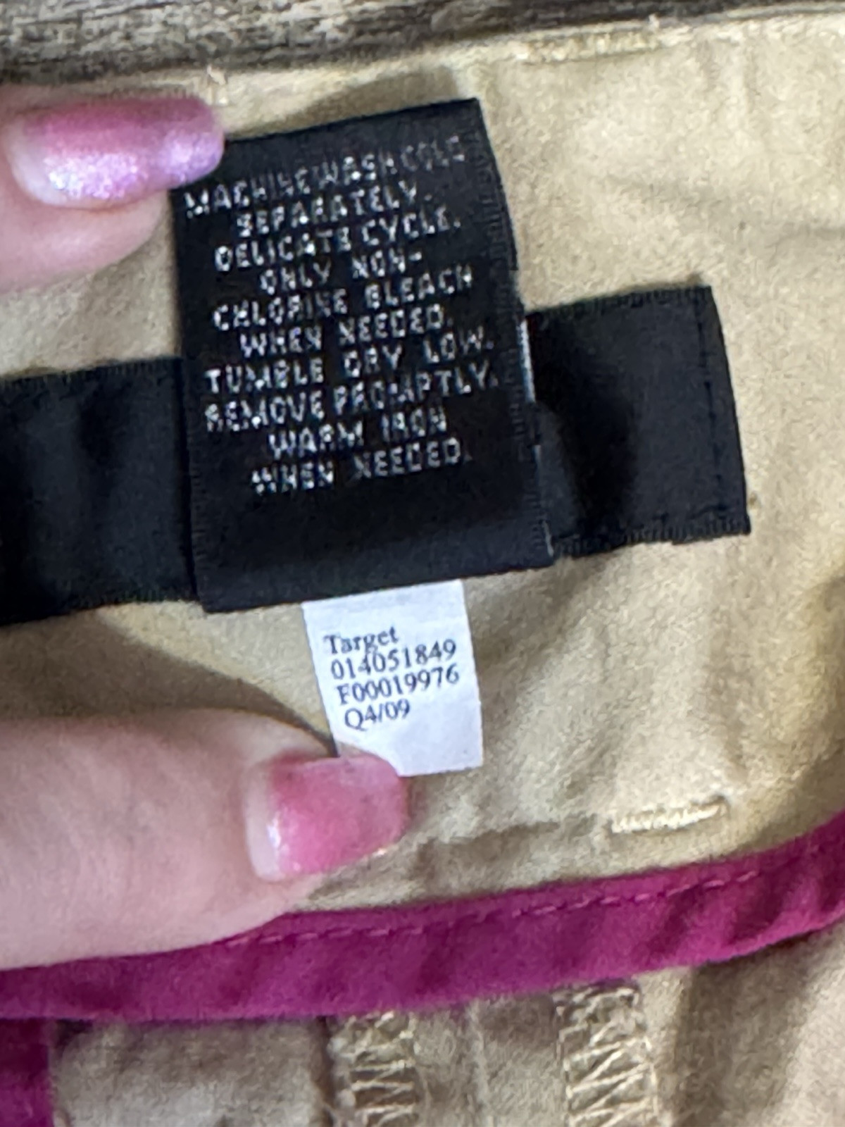 Mossimo | Women’s Stretch Solid Beige Cropped Cap… - image 3