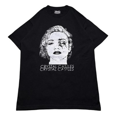 CRYSTAL CASTLES ALICE BRUISED MADONNA Vintage Long Sleeves Shirt