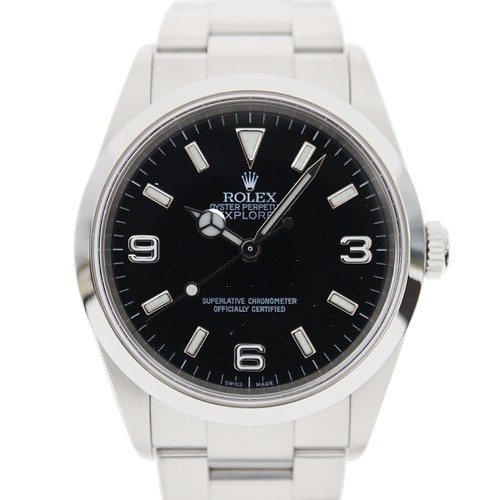 Rolex Explorer 1 114270 36mm Stainless Steel Automatic Box Papers Y4***** #KN186