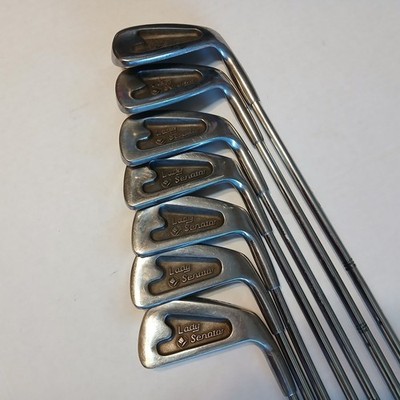 Ram Lady Senator Irons Women's Iron Set Steel Shaft RH 3 4 5 6 7 8 9
