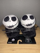 The Nightmare Before Christmas Jack Skellington Disney Plush Slippers Size 9/10