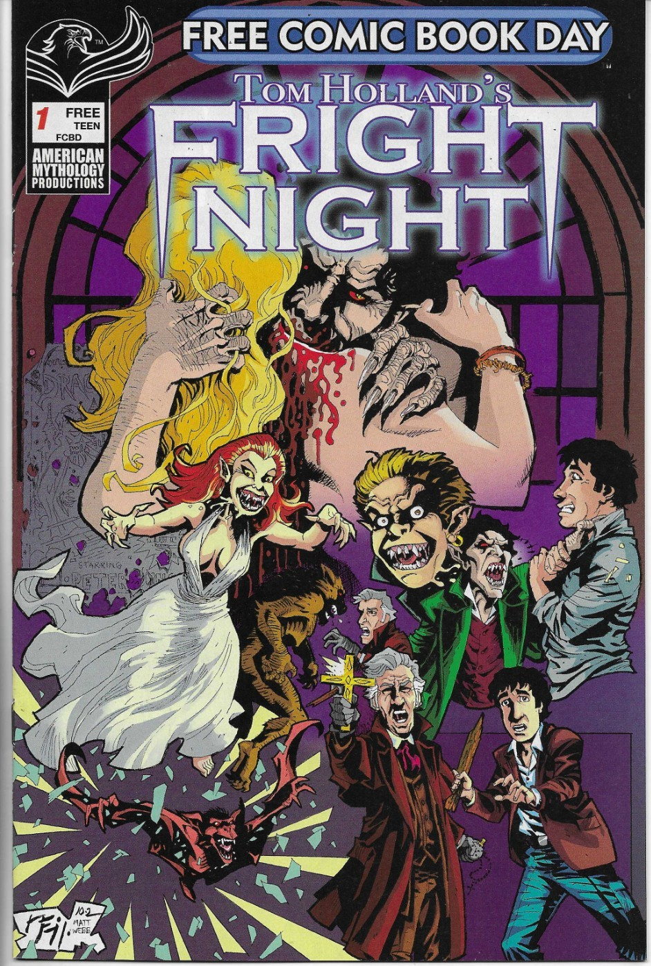 FCBD (2021) TOM HOLLAND'S FRIGHT NIGHT - Back Issue (S)