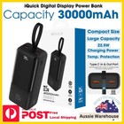 iQuick POWER SQUARE Digital Display Power Bank 30000mAh 22.5W