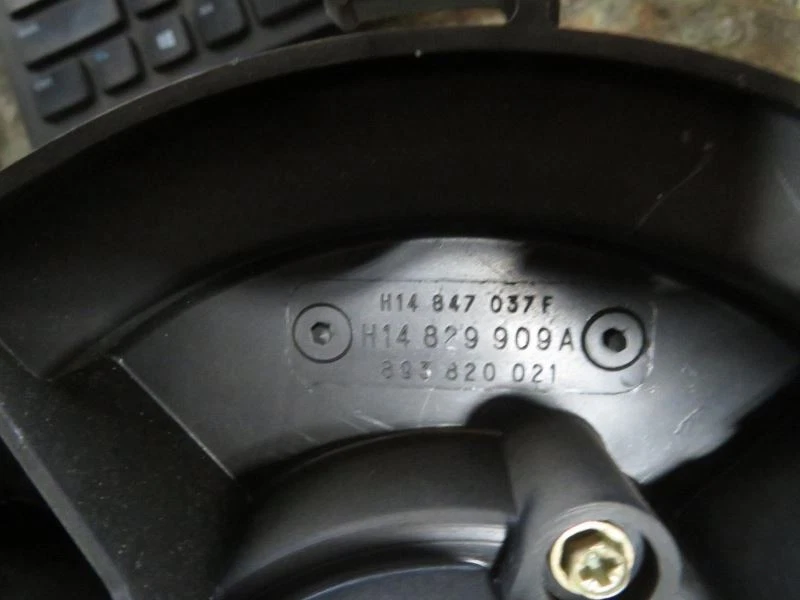 Motor soplador compatible con 88-92 AUDI 80 104146 Foto 2 de 4