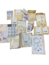 Vintage New Scrapbooking Lot Supplies Paper Stickers Stamp