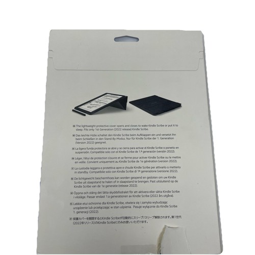 Amazon Kindle Scribe Fabric Cover Black - 1st Gen (2022) Official Case - New - 第 2/2 張圖片
