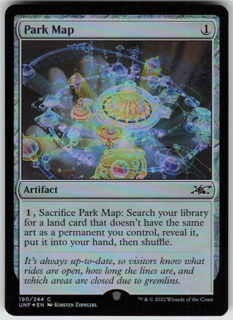 PARK MAP 190 COMMON UNFINITY FOIL LP