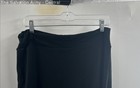 Ronen Chen Womens Black Pull On Bubble Midi Straight & Pencil Skirt Size 0 — photo 4
