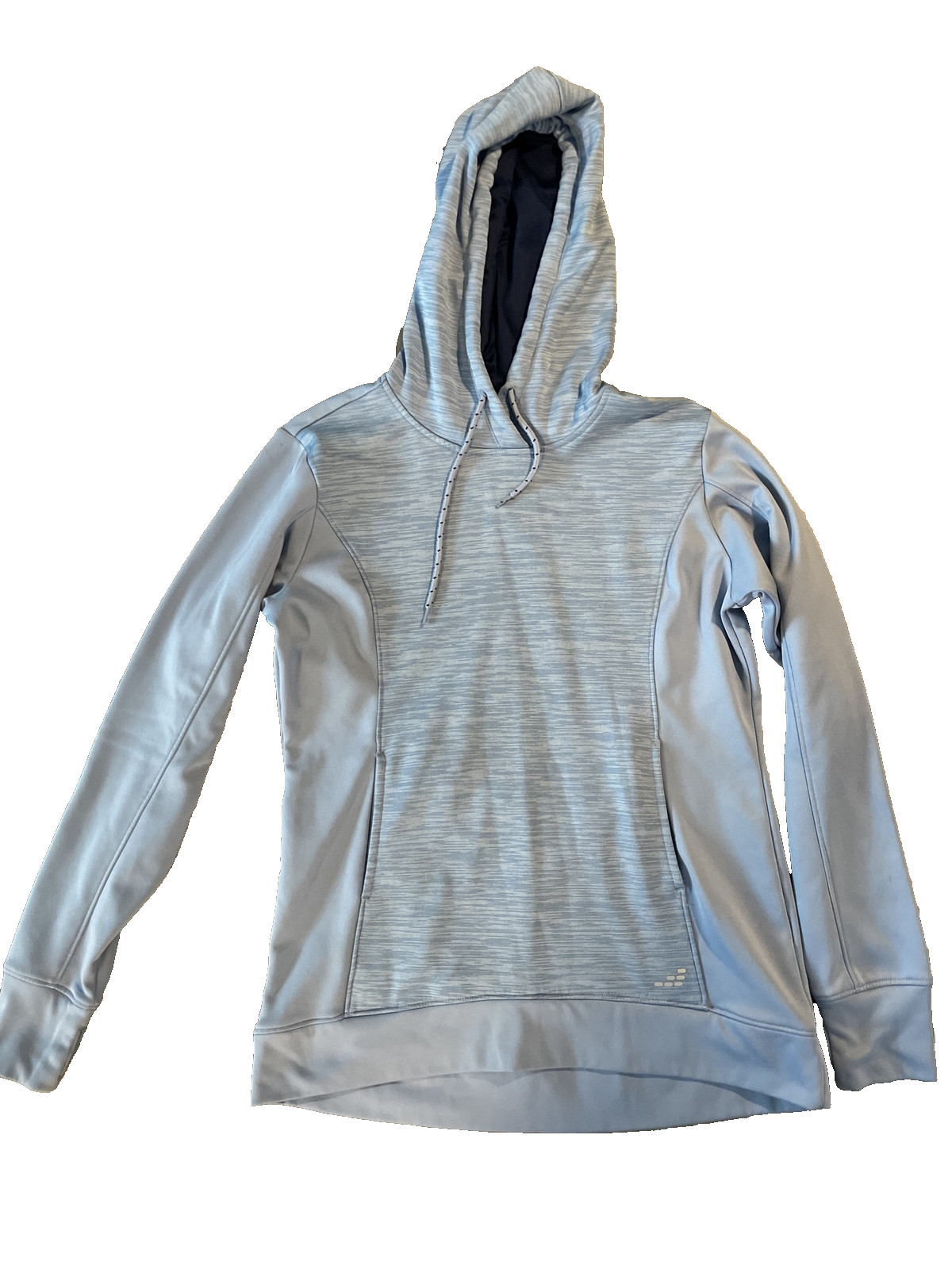 BCG Drawstring Pullover Drawstring Blue Hoodie Wo… - image 1