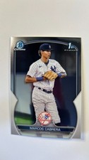 2023 Bowman Chrome Prospect Marcos Cabrera #BCP-46 New York Yankees