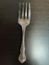 VINTAGE BABY FORK L, WM. A. ROGERS ONEIDA LTD SILVERPLATE