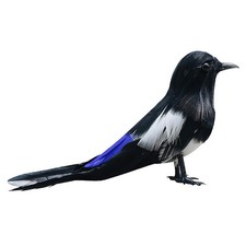 Oiseau artificiel réaliste à plumes, ornement décoratif pour jardin ou maison