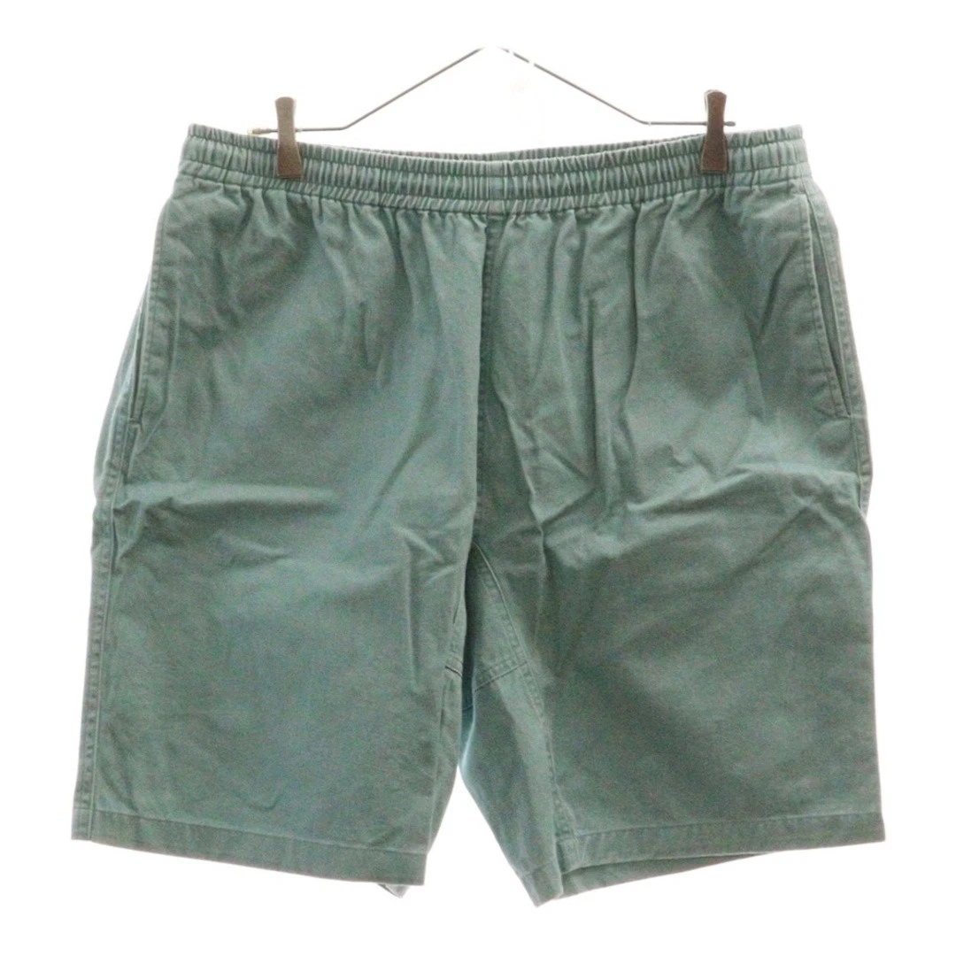 Short SUPREME 16SS sergé lavé logo classique bleu occasion 42846547f382c514b7