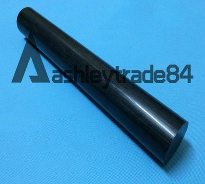 New 1 pcs   Polyamide PA Plastic Round Rod Stick Stock Black Φ13 #tp