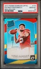 2017 PANINI DONRUSS OPTIC RED/YELLOW #177 PATRICK MAHOMES II ROOKIE RC PSA 10
