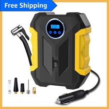 Compressore Aria Digitale 150 PSI Gonfiatore Pneumatici con Luce LED - Pompa Portatile 12V