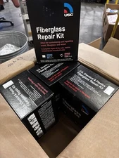 Case of 4 Fiberglass Repair Kit with Cloth and Resin USC 58006
