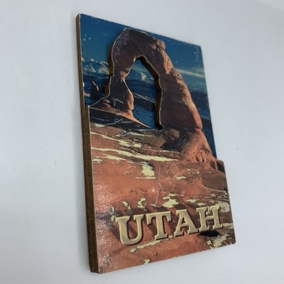 Utah 3D Magnet Arch 3.5'' Refrigerator Vintage Travel Souvenir