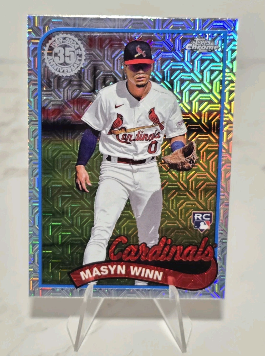 2024 Topps Series 2 Masyn Winn RC 1989 Silver Pack Mojo #2T89C-30 STL Cardinals