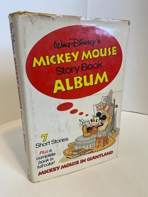 Walt Disney's Mickey Mouse Story Book Album 7 Illustrated Short Stories 1934