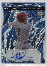 2023 Leaf Eclectic Flash Blue Sparkles /3 Sammy Stafura #F-SS1 Auto 13u1