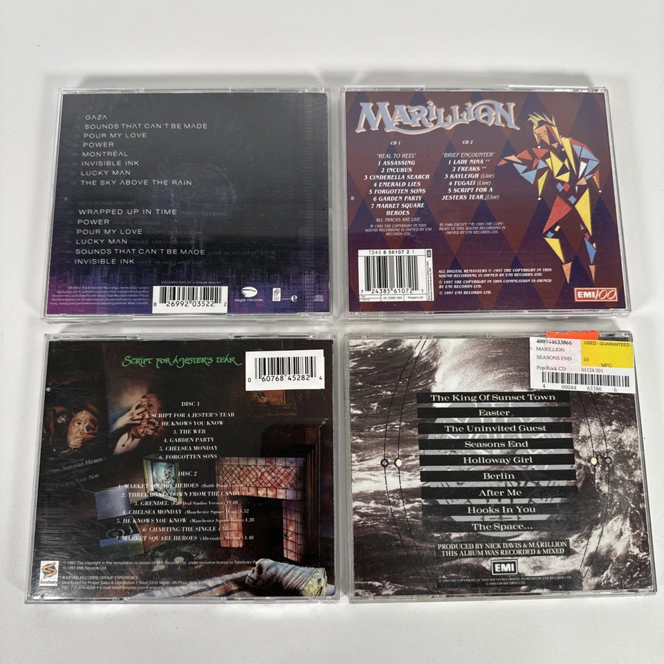 Marillion CD Lot of 4 – Special Edition + Classic Albums - All Discs VG+ Foto 2 de 4