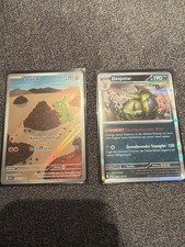 Pokemon Despotar Holo + Larvitar Reverse Deutsch Set Near Mint Sammler