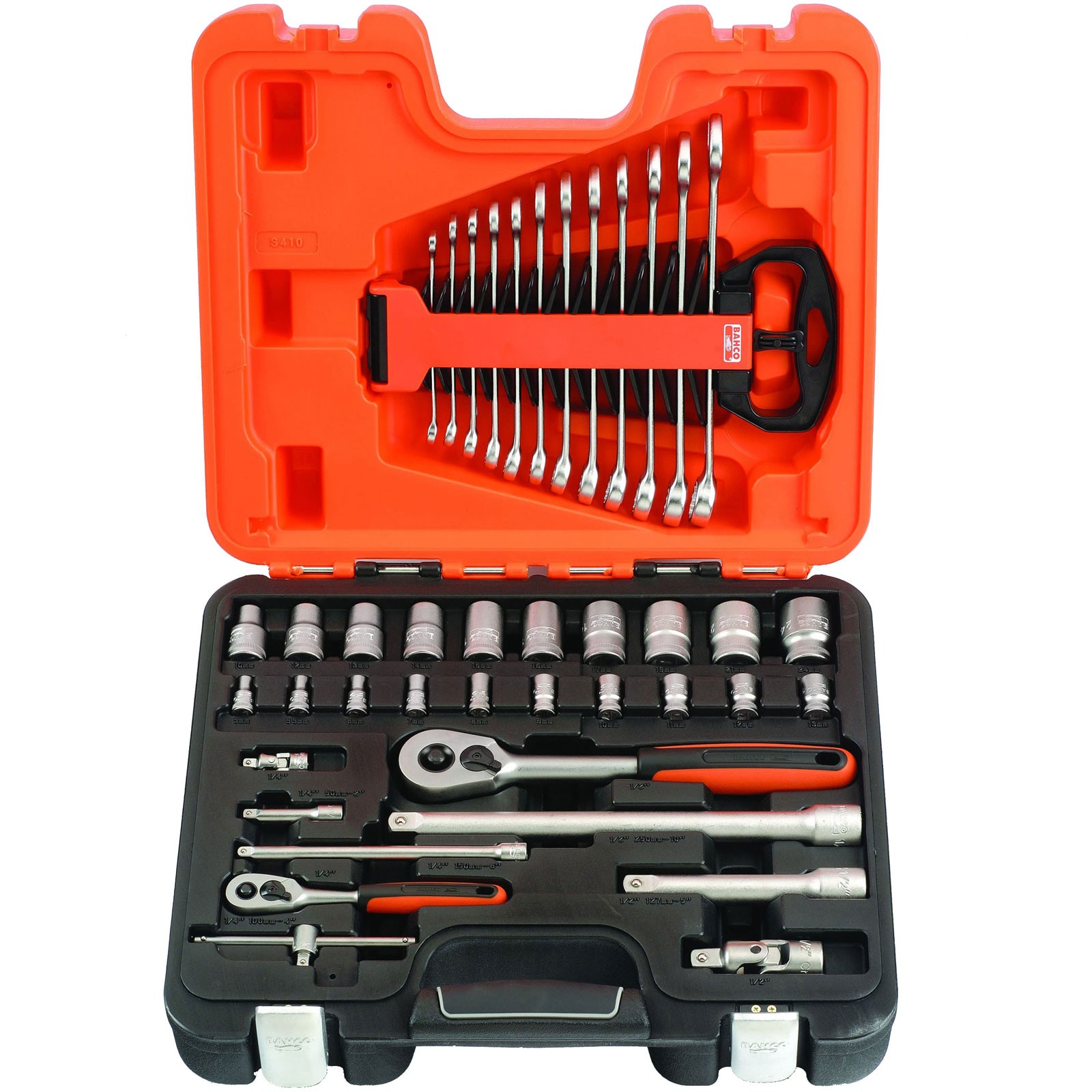 Bahco Socket & Spanner Set of 41 Metric 1/4in & 1/2in Drive