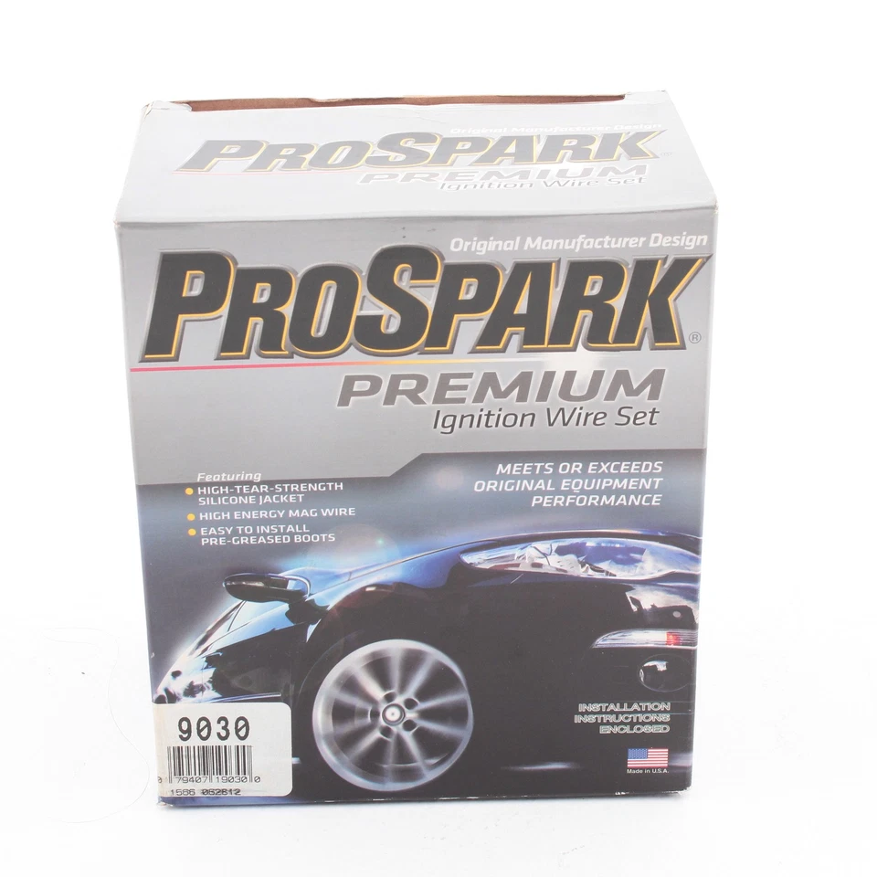 Cables de encendido de bujía ProSpark Premium 9030 para 75-77 C10 Impala Malibu P30 Foto 4 de 4