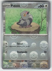 Pidove (Poke Ball Pattern) 071/086 SV: Black Bolt