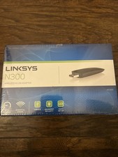 NEW LINKSYS N300 Wireless-N USB Adapter AE1200 Easy Set Up Sealed Box