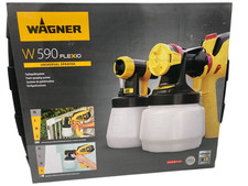 Wagner W 590 Flexio Farbsprühsystem Lacke Lasuren Wandfarbe Sprühgerät OVP