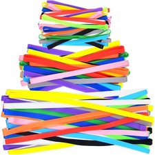 Vibrant 72-Piece Silicone Rubber Bands - Durable and Versatile for Home Office