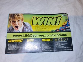 Year 2008 LEGO CITY SET 7741 POLICE HELICOPTER 100% COMPLETE + MANUAL Town