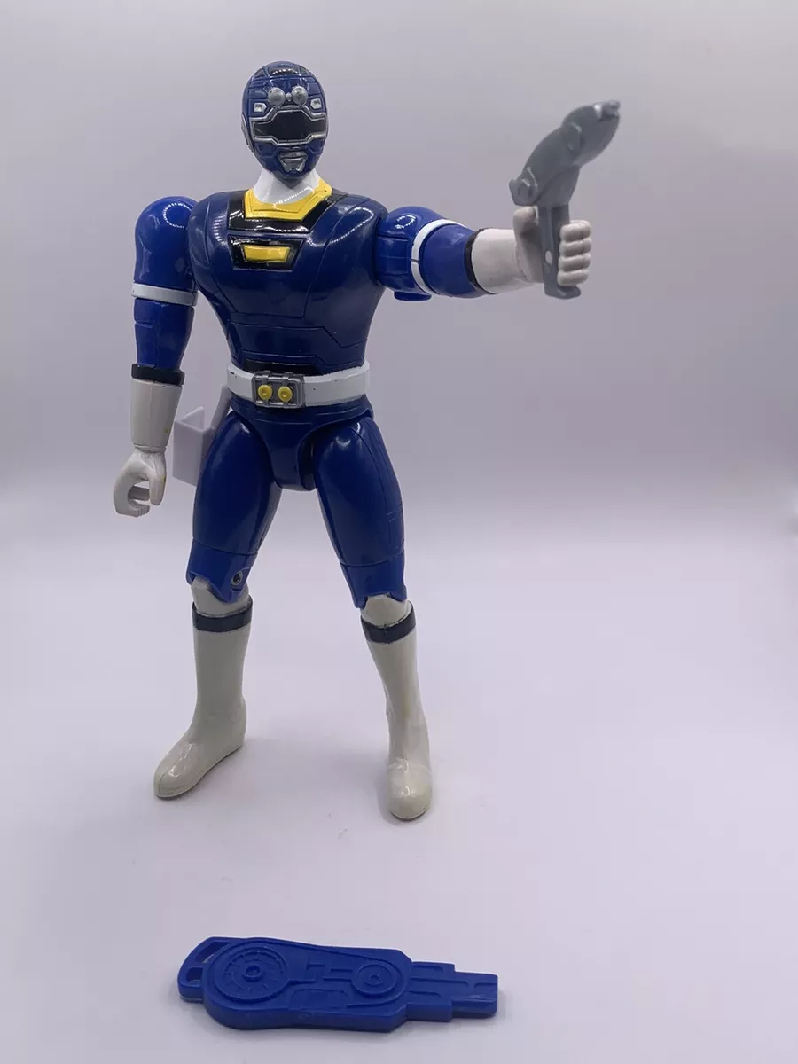 1997 Power Rangers Blue Turbo Ranger Key Action eBay
