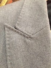 GUCCI 100 AUTHENTIC BRAND NEW JACKET GRAY WOOL SINGLE BREASTED BLAZER 44