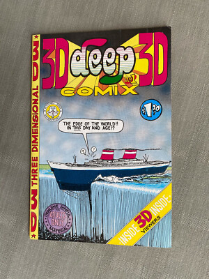 Deep 3D Comix VO 1970 Include Glasses In Very Fine Condition
