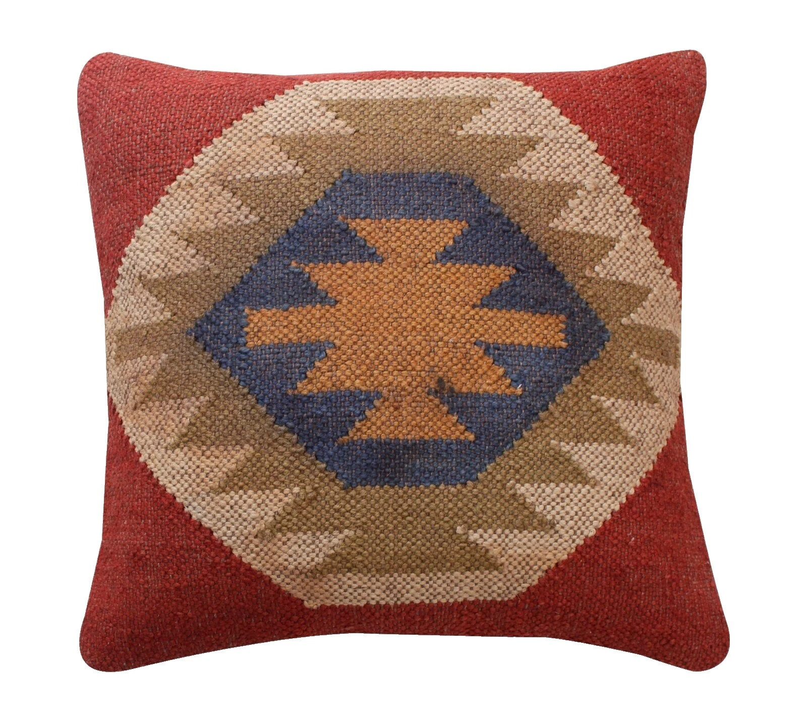 Jute Art Deco Abstract Home Décor Pillows