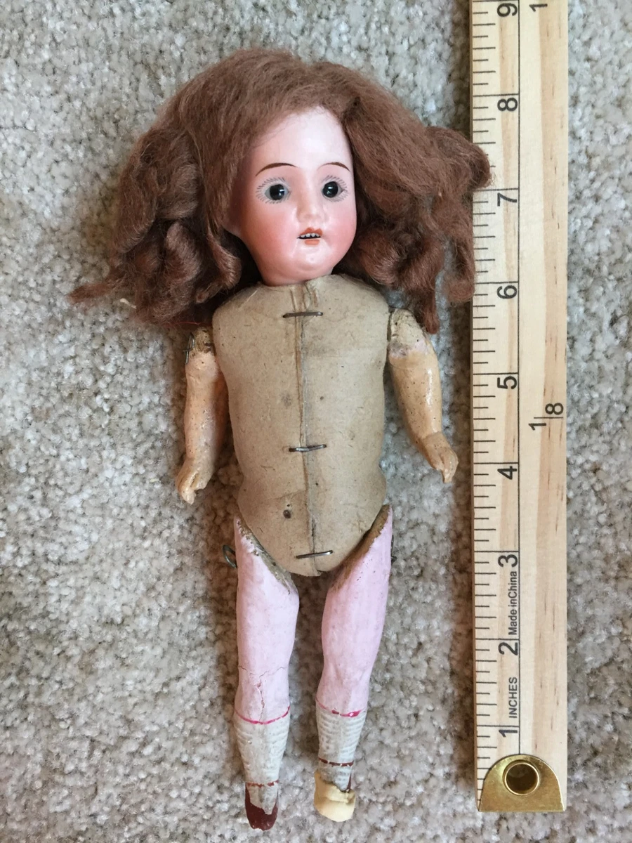 Late 1800s/early 1900s bisque doll composition body