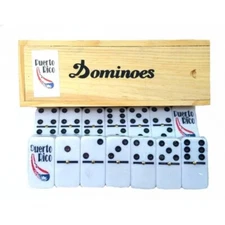 Puerto Rico Rican Flag & Guiro Double Six Domino ** FREE SHIPPING