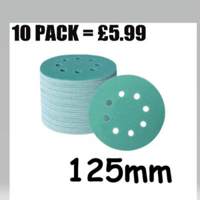 150mm Schleifscheiben Nass- und Trockenscheibenpads UK Verkäufer UK Lager